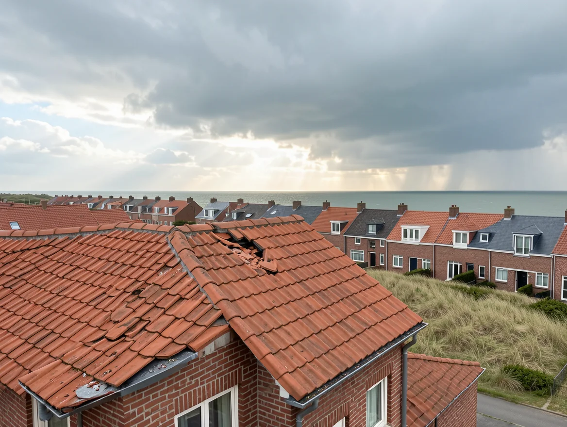 Toiture abîmée après une tempête sur la Côte d'Opale : que faire dans les 48 heures ?