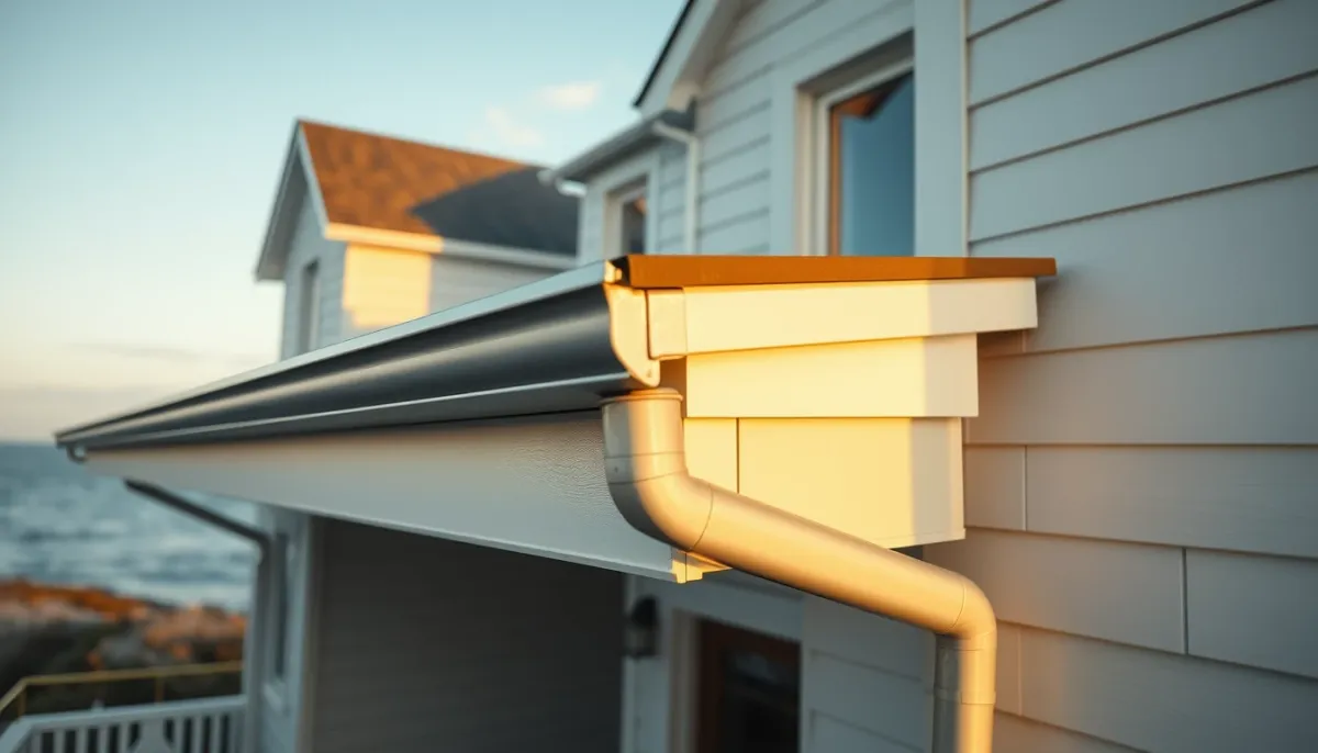 Gouttière zinc ou PVC : laquelle choisir pour une maison du littoral ?
