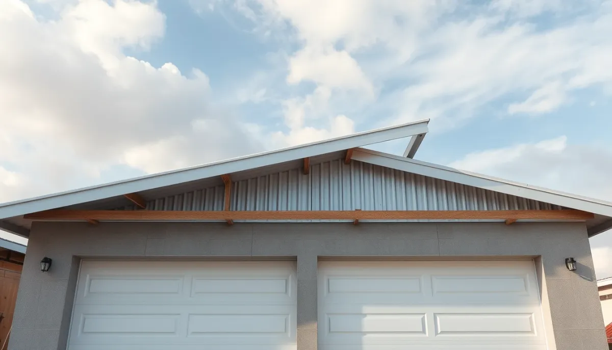 Panneau sandwich ou bac acier simple peau : lequel pour un garage ?