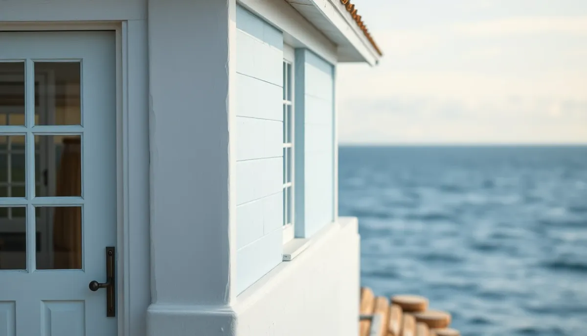 Peinture de façade : quelle peinture choisir face aux embruns ?